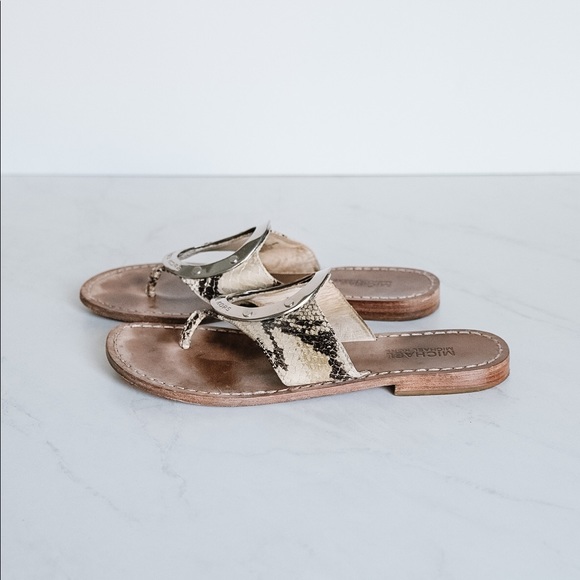 Michael Kors thong flat sandals - Picture 2 of 4